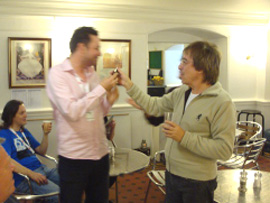 Bill Wyman and Robin Nolan